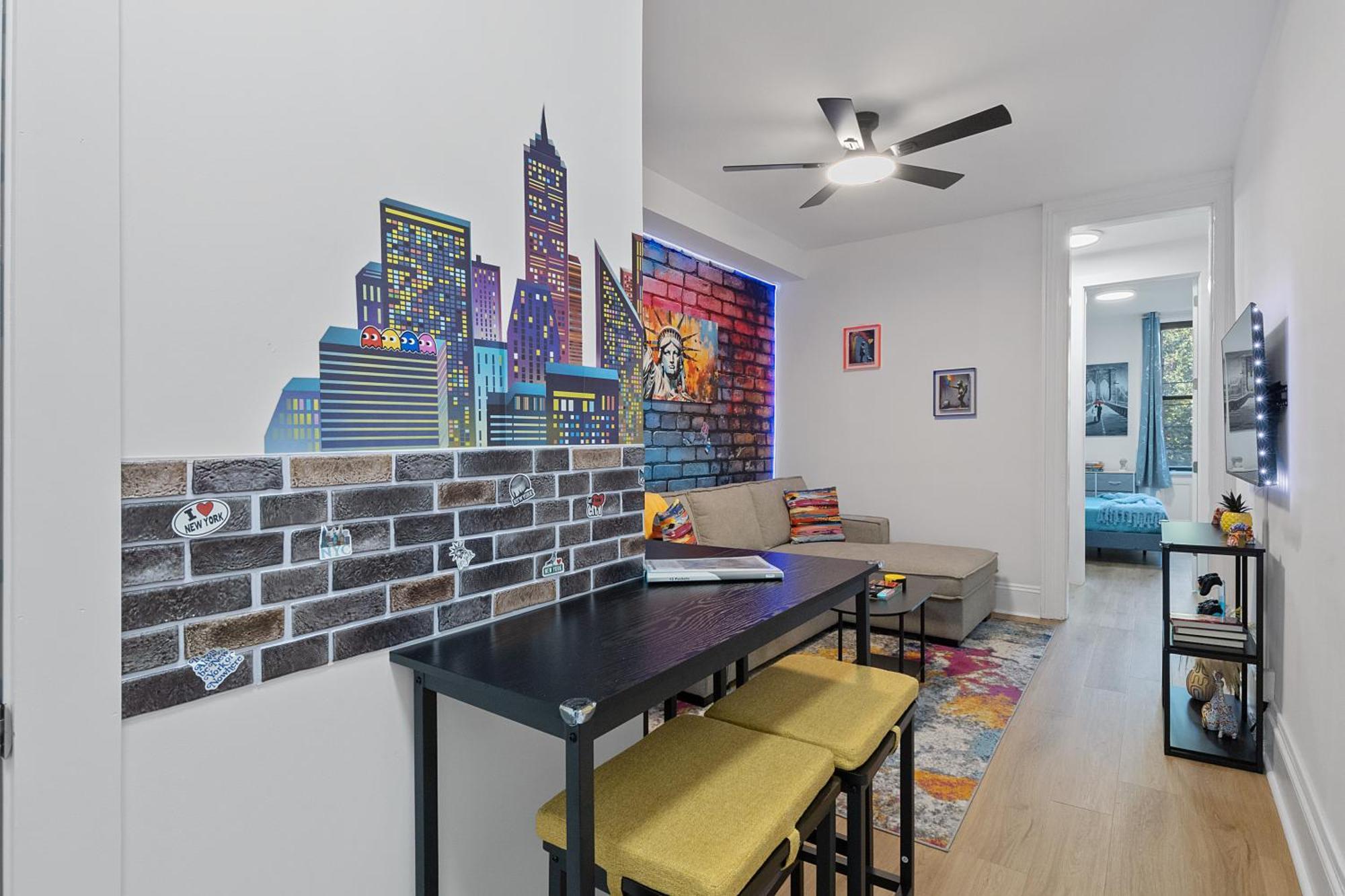 호보컨 Funky & Colorful Urban Getaway, 20 Minutes To Nyc 아파트 외부 사진